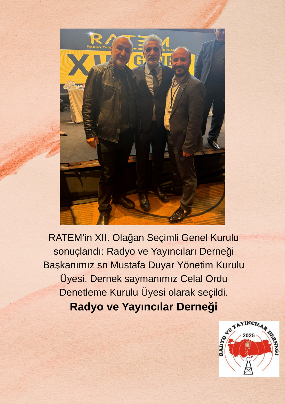 RATEM’in XII. Olağan Seçimli Genel Kurulu sonuçlandı